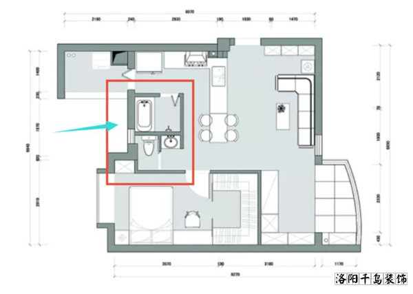 三分離衛(wèi)生間設(shè)計(jì)需要注意的地方